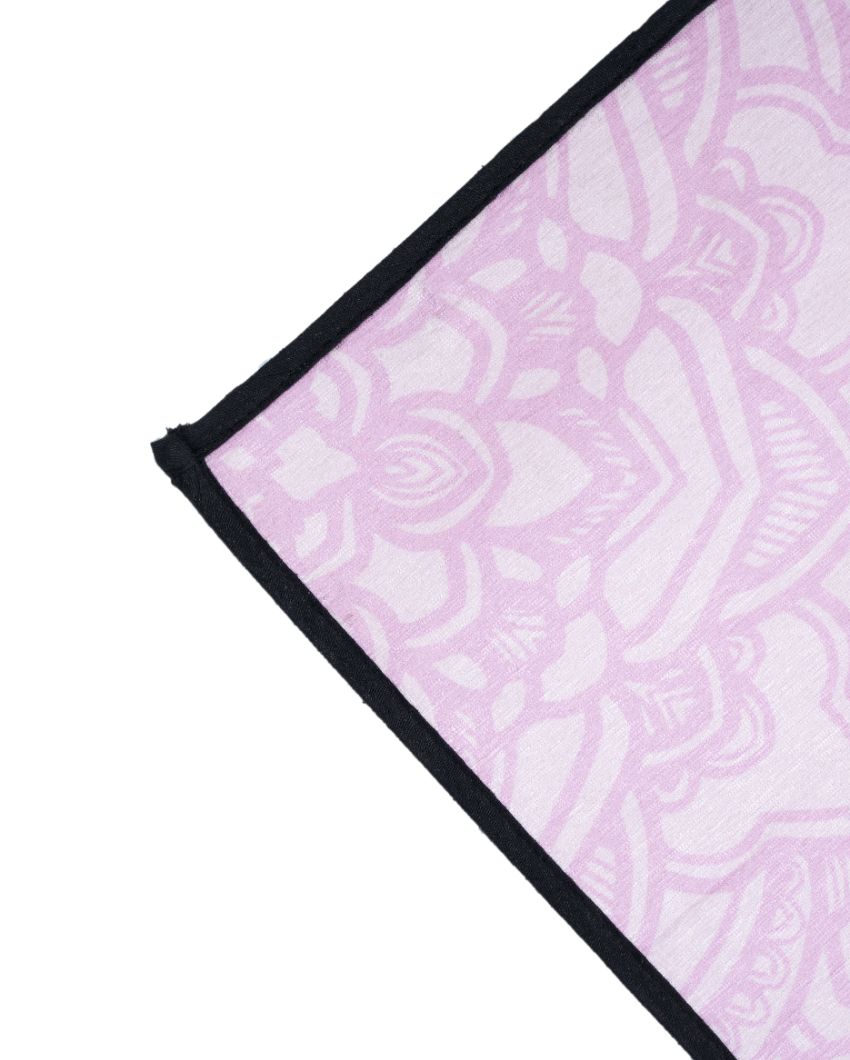 Inhale Exhale Non Slip Polyester Yoga Mat | 70 x 23 inches