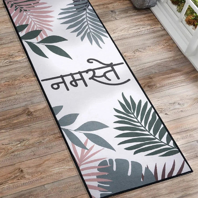 Namaste Non Slip Polyester Yoga Mat | 70 x 23 inches