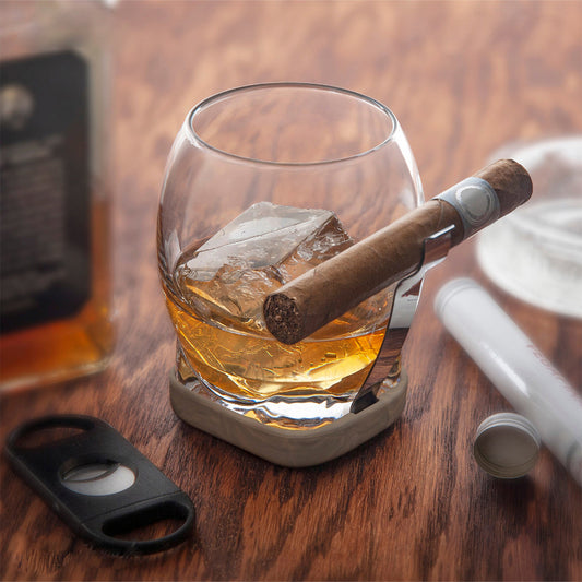 Trendy Whiskey Cigar Glass Default Title