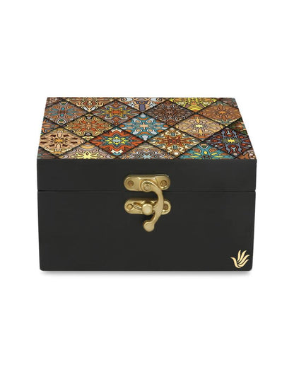 Modern Diamond Design Multicolor Storage Box