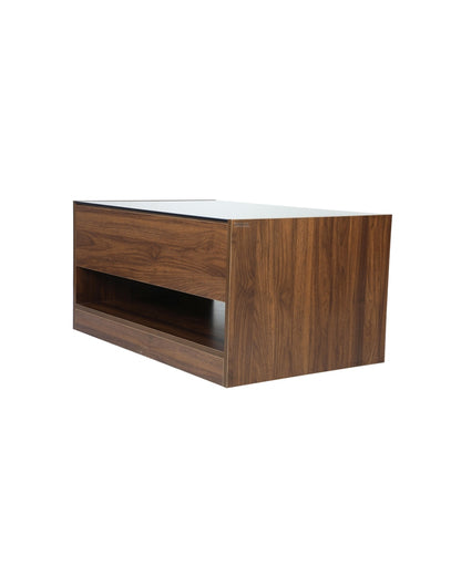 Single Drawers High-Density Engineered Wood Coffee Table | 35 x 24 x 18 inches