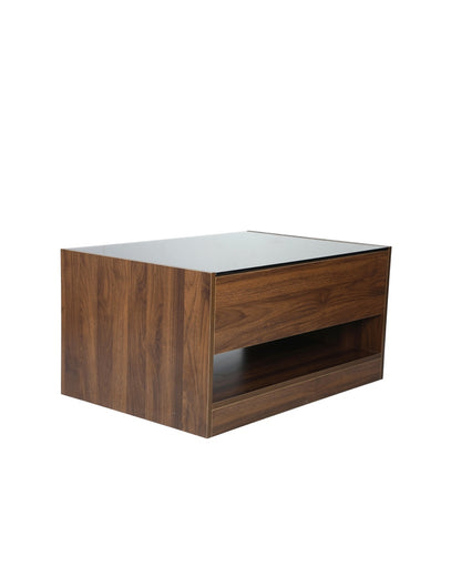 Single Drawers High-Density Engineered Wood Coffee Table | 35 x 24 x 18 inches