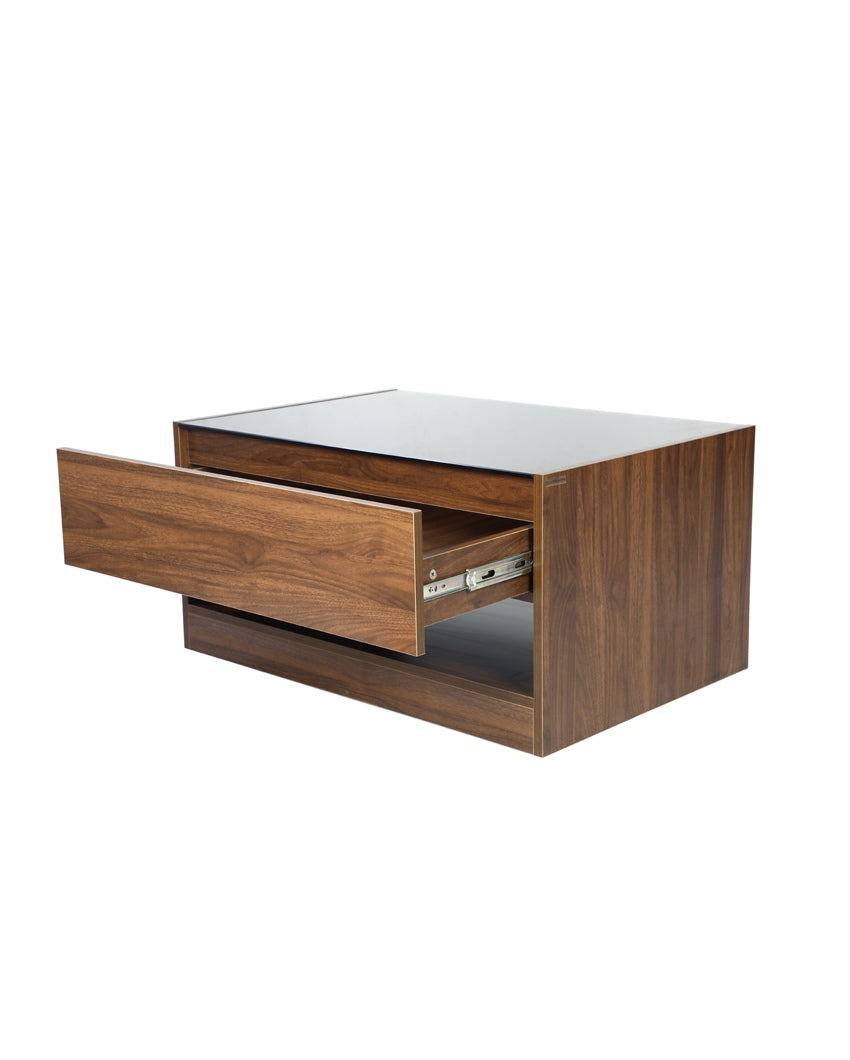 Single Drawers High-Density Engineered Wood Coffee Table | 35 x 24 x 18 inches