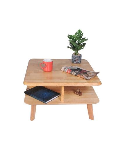 Classy Design Solid Wood Coffee Table | 24 x 24 x 14 inches