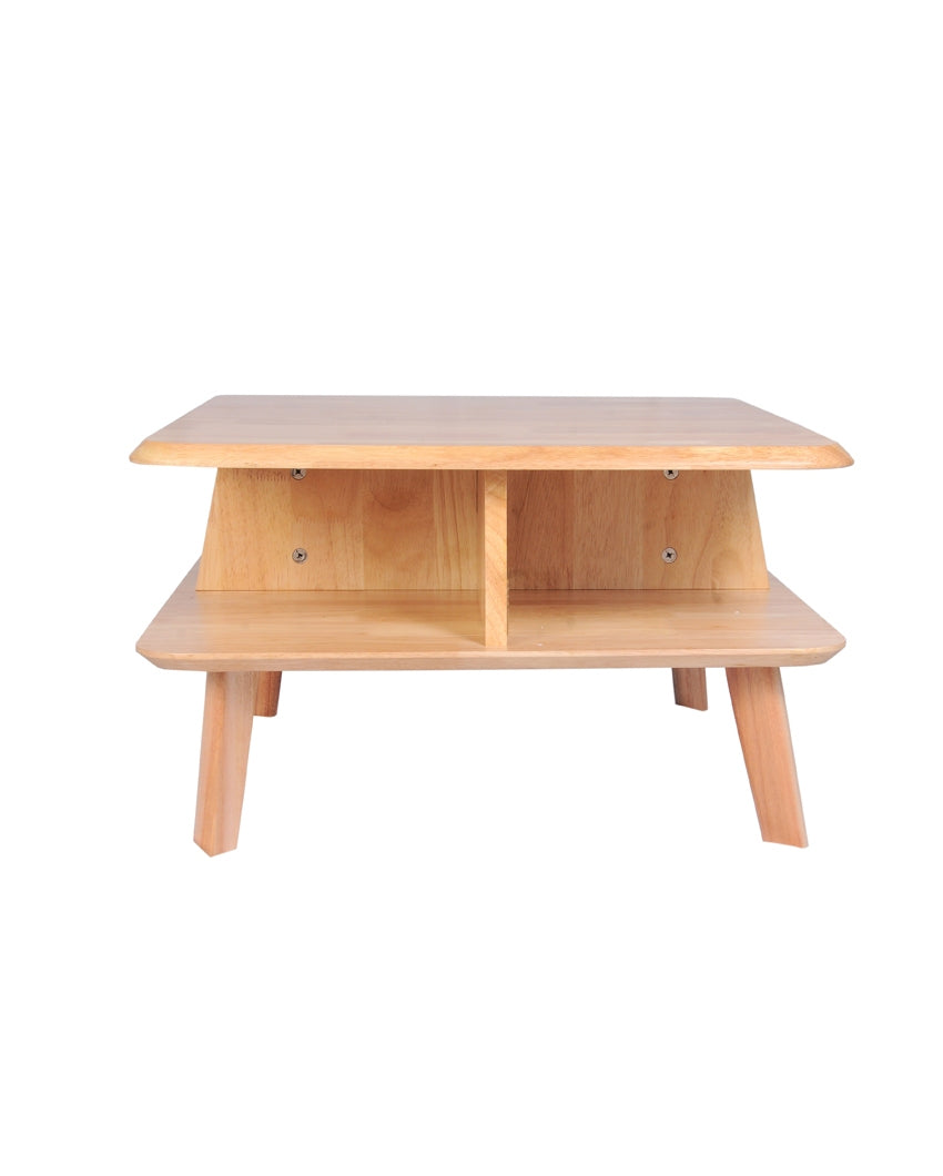 Classy Design Solid Wood Coffee Table | 24 x 24 x 14 inches