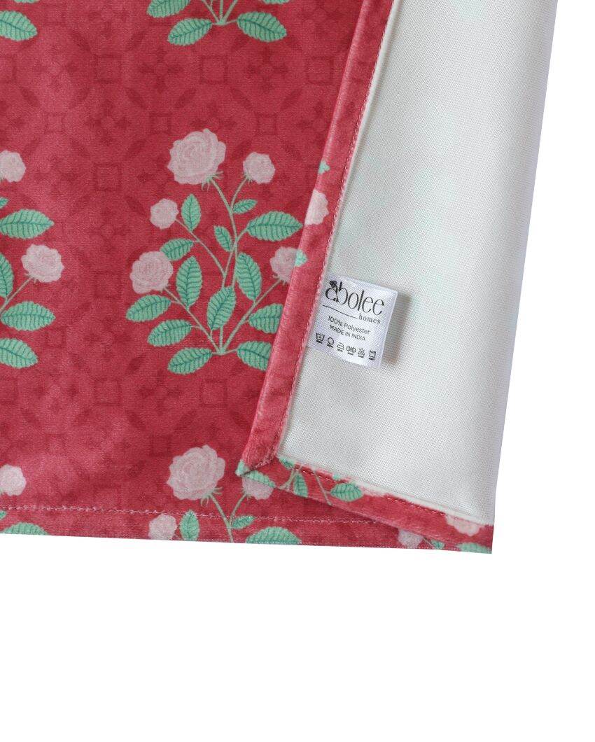 Gul Printed Velvet Table Runner | 13 x 59 inches