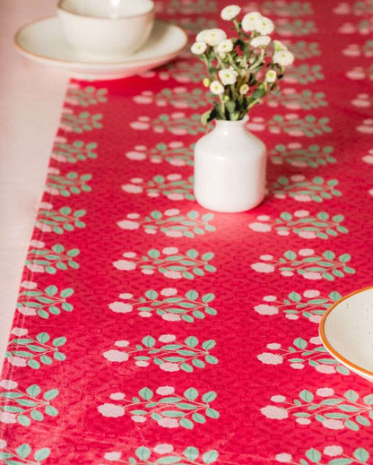 Gul Printed Velvet Table Runner | 13 x 59 inches