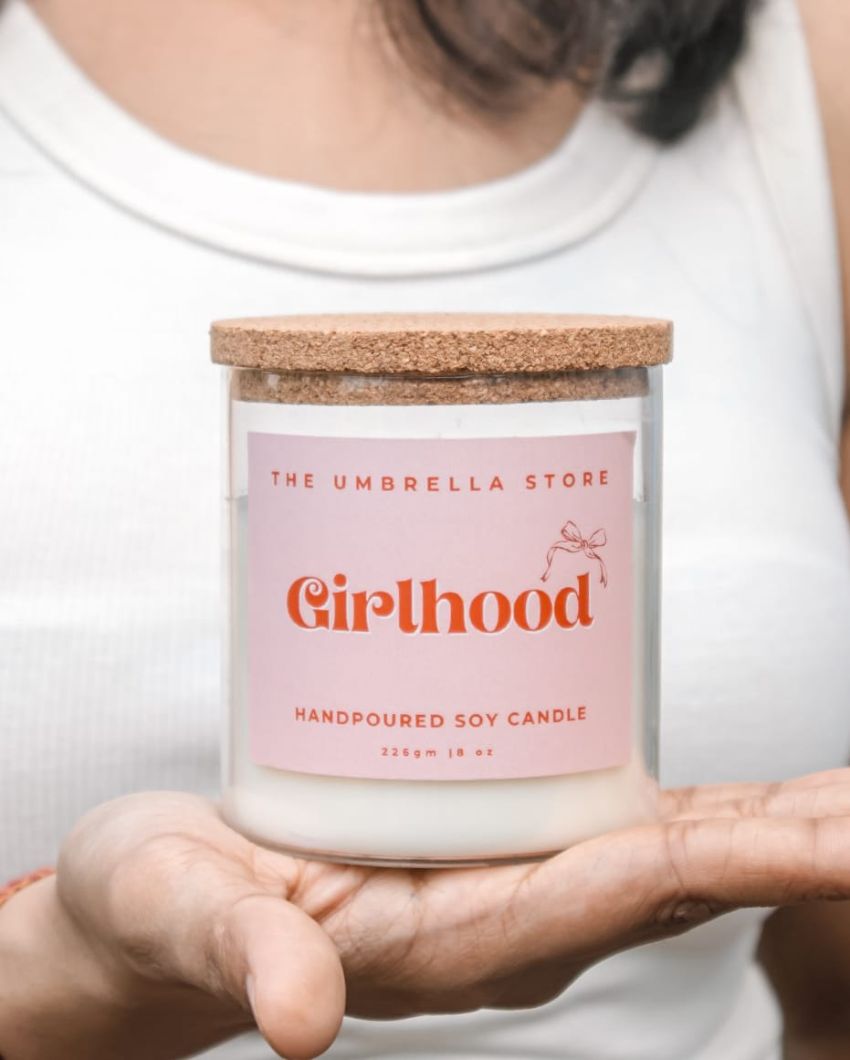 Enchanted Girlhood Scented Jar Candle | 3 x 3 inches