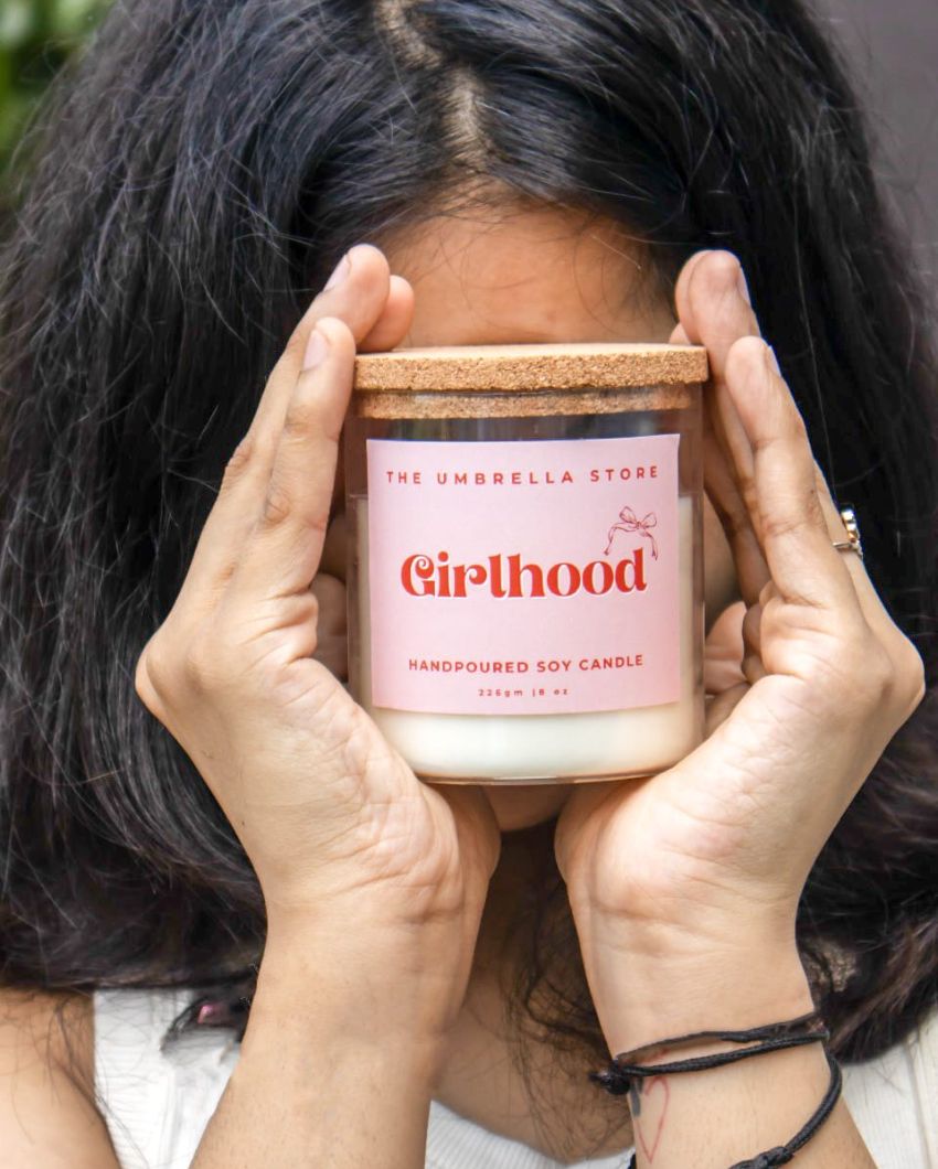 Enchanted Girlhood Scented Jar Candle | 3 x 3 inches