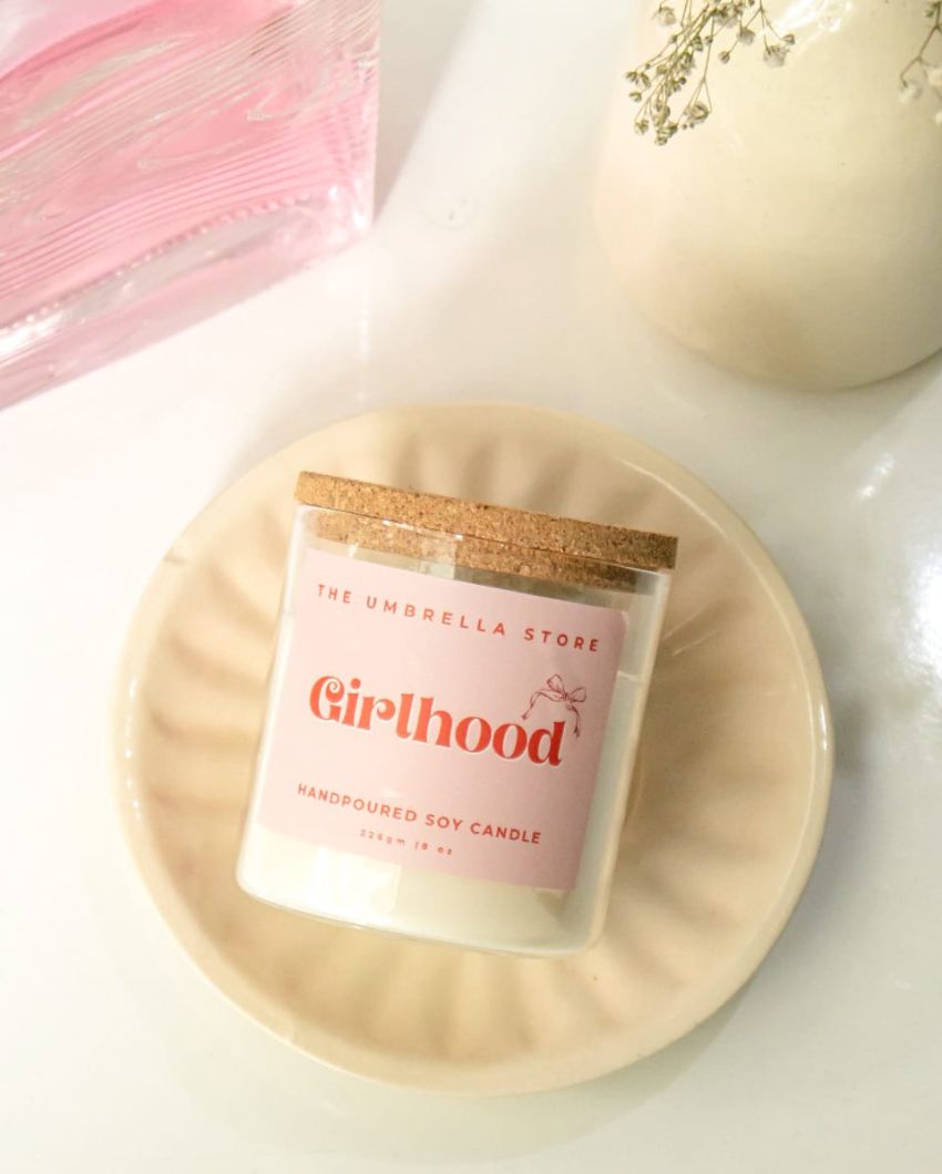 Enchanted Girlhood Scented Jar Candle | 3 x 3 inches