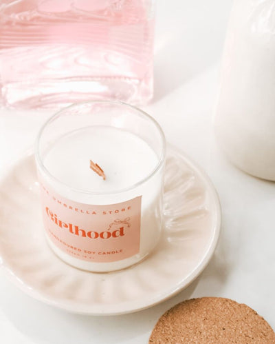 Enchanted Girlhood Scented Jar Candle | 3 x 3 inches