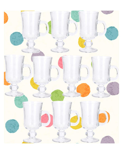 Everyday Elegant Clear Glass Water & Juice Glasses | 200ml | 3 x 6 inches