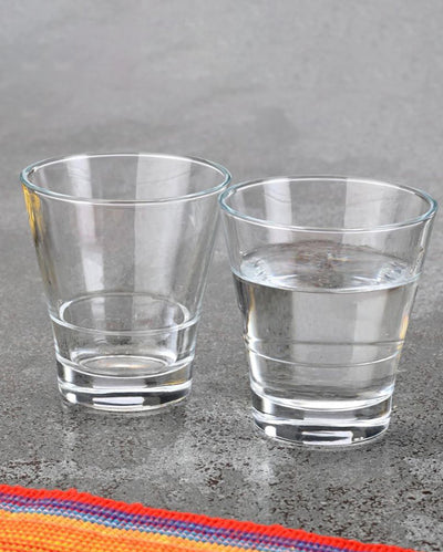 Durable Party Perfect Clear Glass Shot Glasses | 150ml | 4 x 4 inches