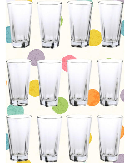 Durable Party Perfect Clear Glass Shot Glasses | 300ml | Set of 12