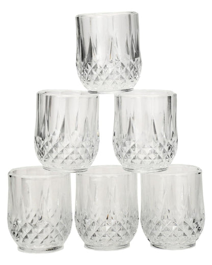 Party Perfect Clear Glass Shot Glasses | 60ml | Set of 6