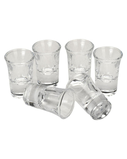 Party Perfect Glass Shot Glasses Clear | 30ml | Set of 6
