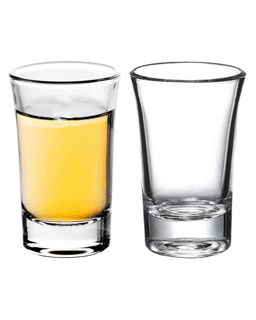 Thick Walled Party Perfect Clear Glass Shot Glasses | 30ml | 2 x 3 inches