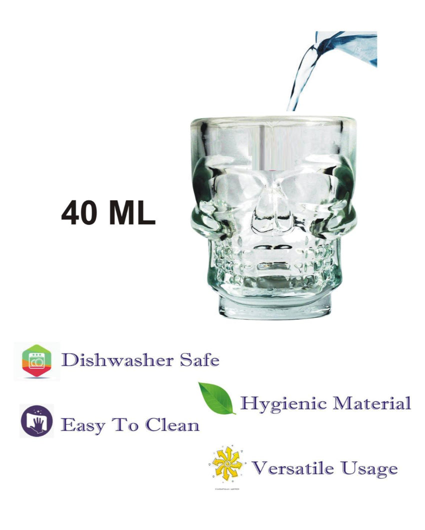 Crystal Clear Party Perfect Shot Glasses | 40ml | 2 x 3 inches