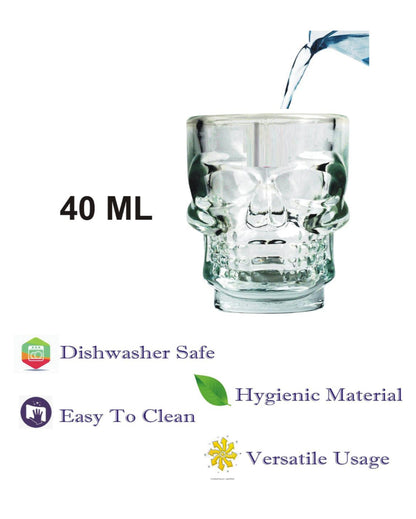 Crystal Clear Party Perfect Shot Glasses | 40ml | 2 x 3 inches