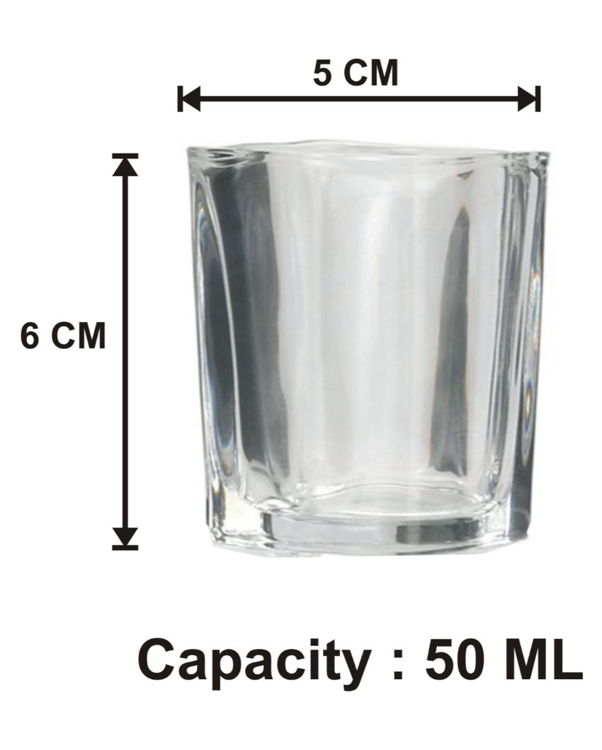 Fun Party Perfect Clear Glass Shot Glasses | 50ml | 2 x 3 inches
