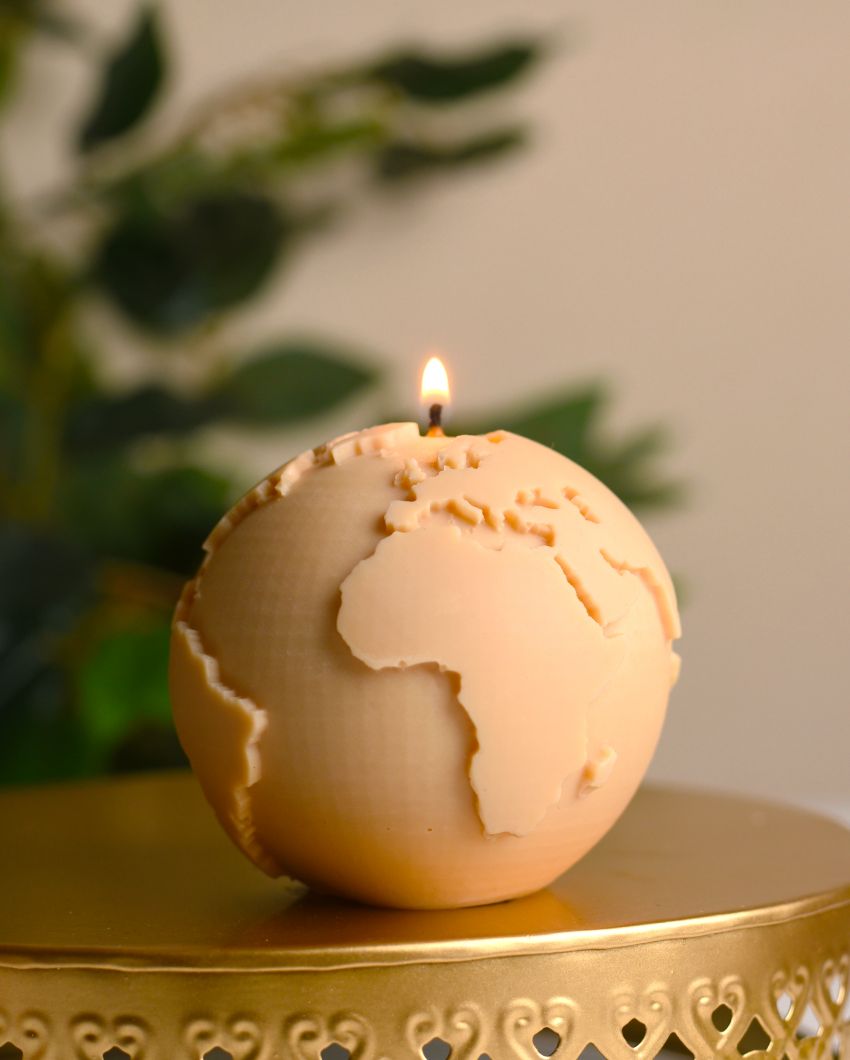 Decorative Globe Scened Candle For Home Decor
