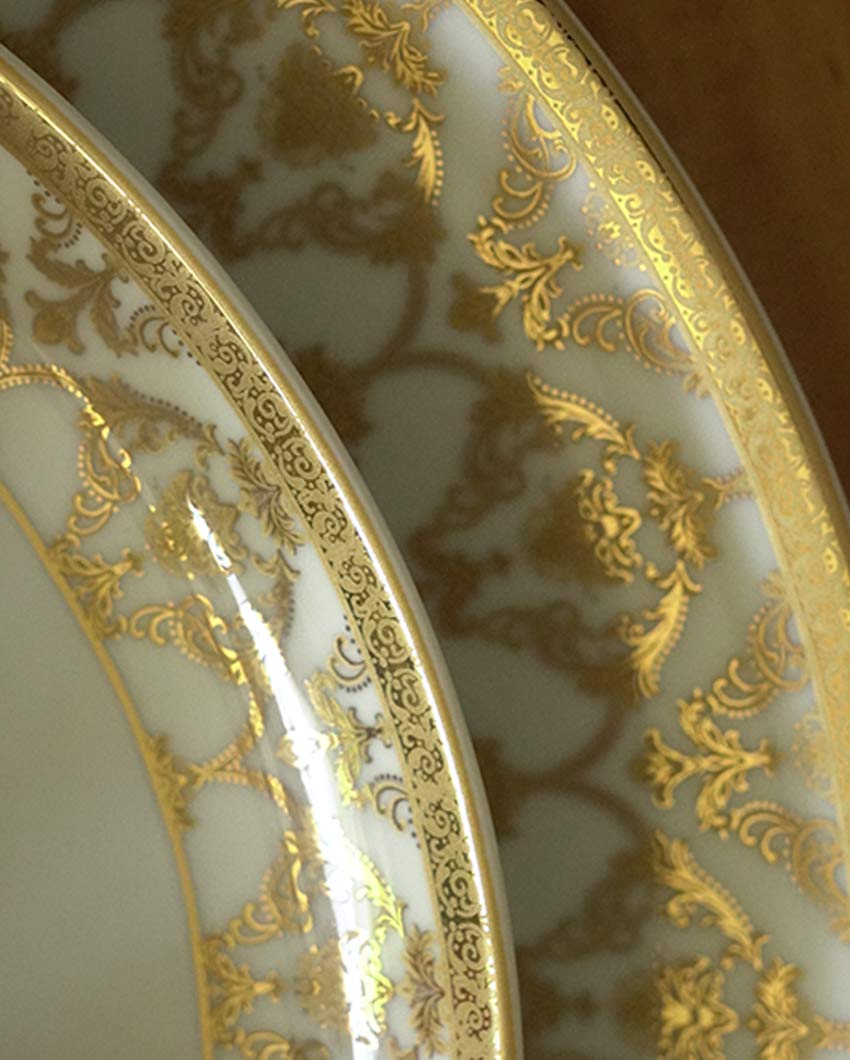 Golden Glory Porcelain Dinner Set