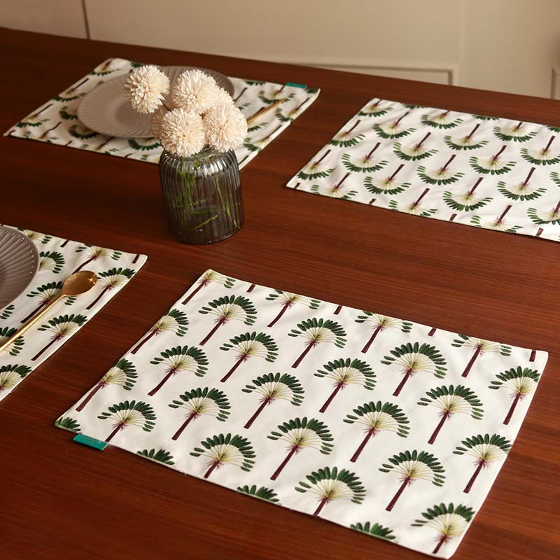 Palm Table Mats | 19 x 13 inches