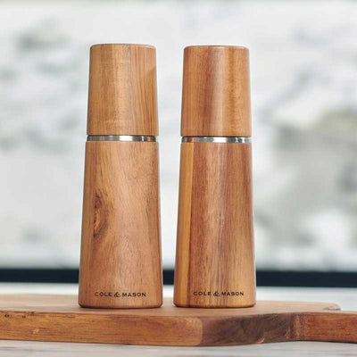 Marlow Salt & Pepper Mill Set | 7 Inches Default Title