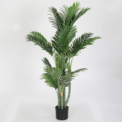 Artificial Real Touch Palm Plant With Pot | 50 Inch Default Title