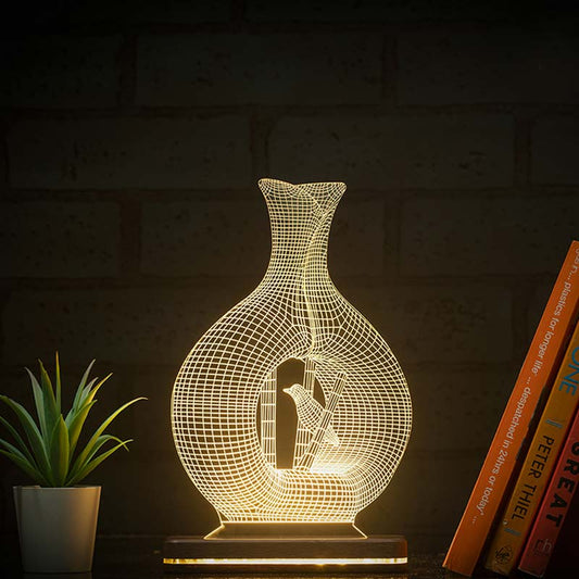 Humming Bird  Lamp | With Rechargeable Battery