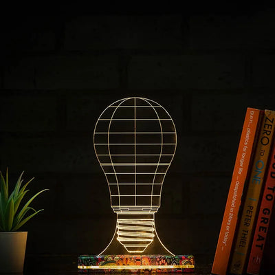 Bulb Lamp | With Rechargeable Battery