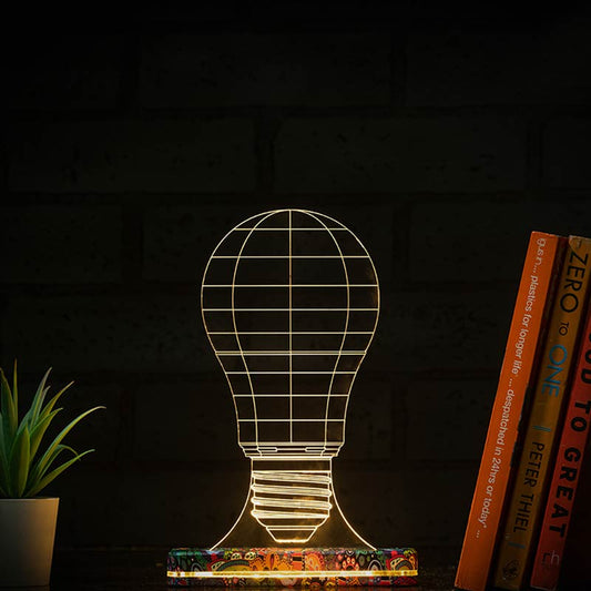 Bulb Lamp | With Rechargeable Battery