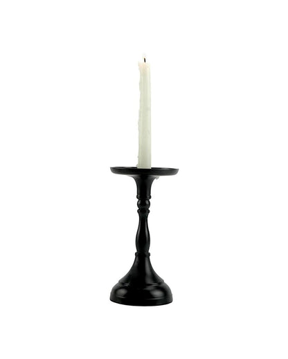 Elegant Accent Pillar Candle Holder | 4 x 8 inches