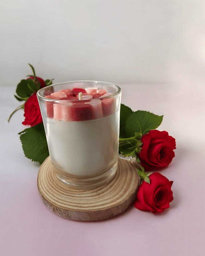 Heartfelt Glow Valentine Soy Wax Candle | 3 x 4 inches | 180ml
