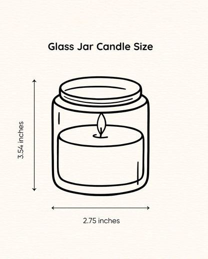 Heartfelt Glow Valentine Soy Wax Candle | 3 x 4 inches | 180ml