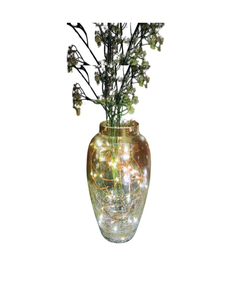 Elegant Modern Decorative Glass Vases | 8 x 5 inches