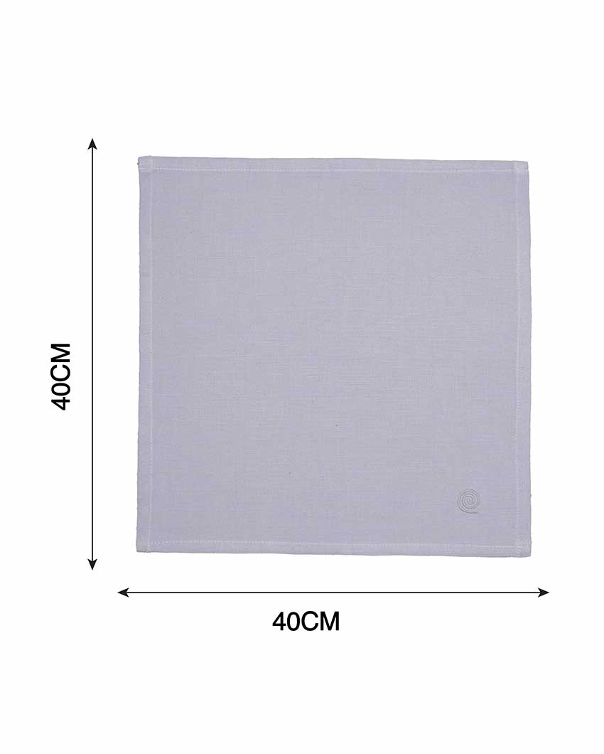 Solid Men's Premium Bamboo Handkerchief | Pack Of 2 | 16 x 16 inches