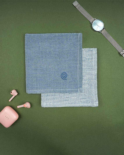 Women's Premium Bamboo Handkerchief | Pack Of 2 | 12 x 12 inches