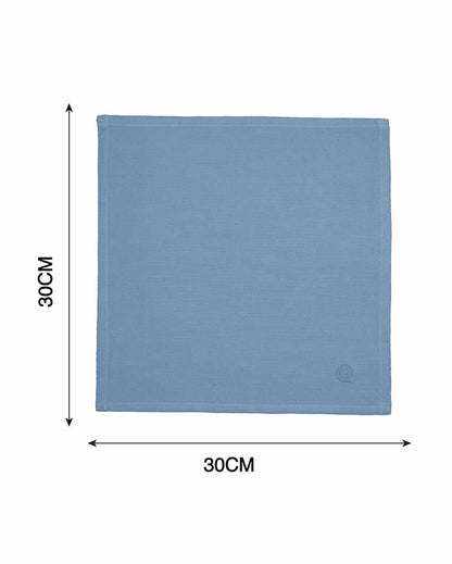 Solid Women's Premium Bamboo Handkerchief | Pack Of 2 | 12 x 12 inches