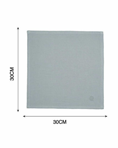 Solid Women's Premium Bamboo Handkerchief | Pack Of 2 | 12 x 12 inches