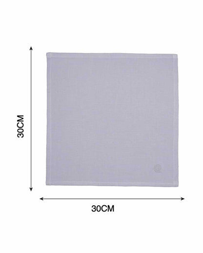 Solid Women's Premium Bamboo Handkerchief | Pack Of 2 | 12 x 12 inches