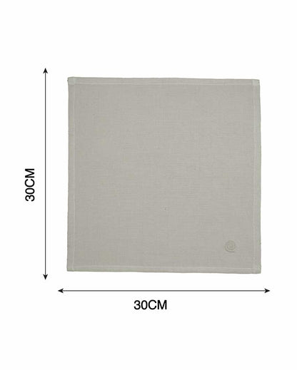 Solid Women's Premium Bamboo Handkerchief | Pack Of 2 | 12 x 12 inches