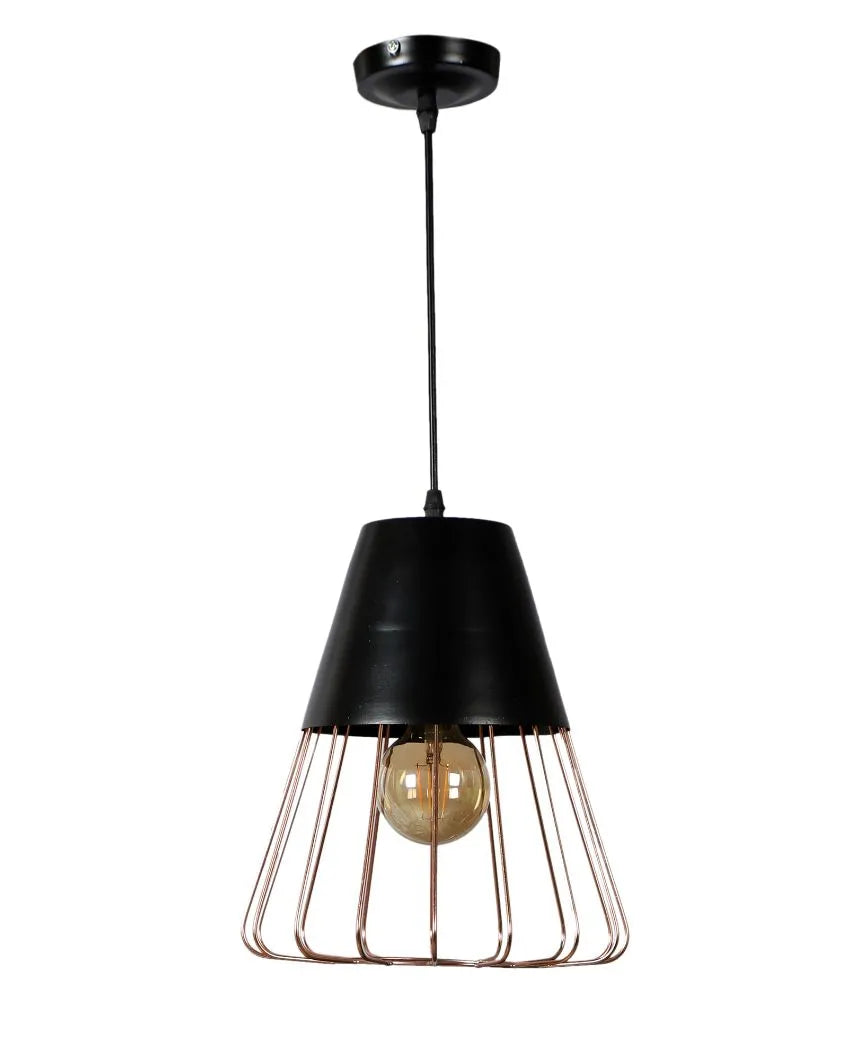 Classy Look Jaal Shape Hanging In Copper Finish Ceiling Lamp