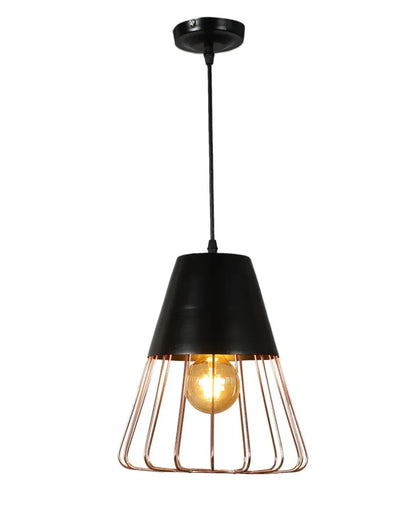 Classy Look Jaal Shape Hanging In Copper Finish Ceiling Lamp