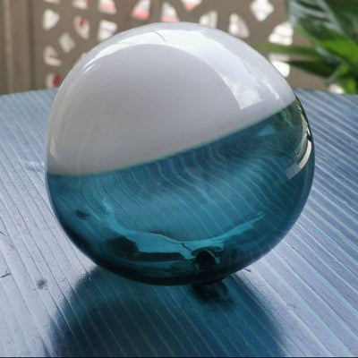 Unique Art Glass Hand Blown Sphere