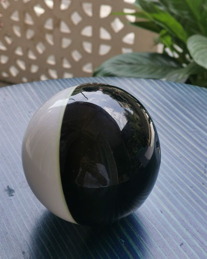 Unique Art Glass Hand Blown Sphere