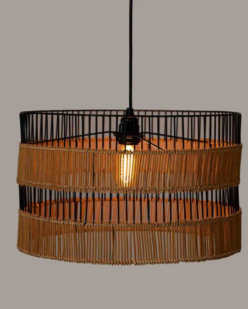 Kyoto Metal Drum Hanging Lamp | 16 x 20 inches