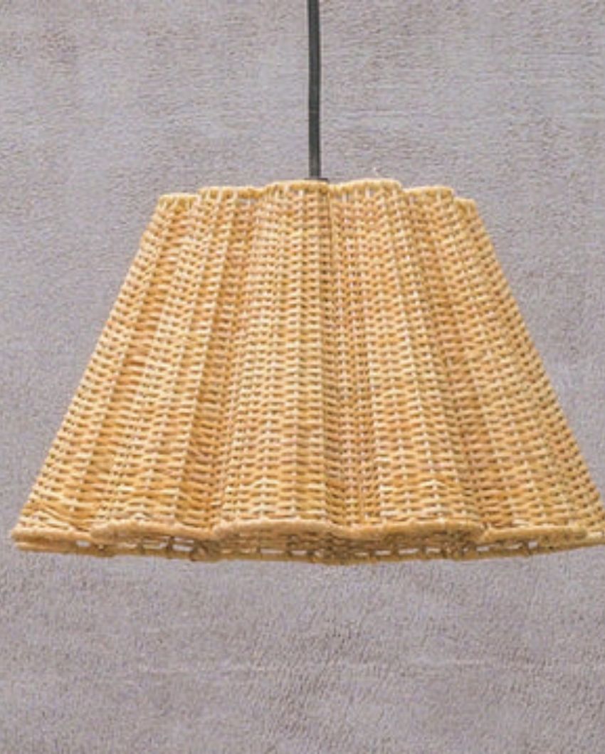 Punkhe Conical Handmade Hanging Lamp | 16 x 9 inches