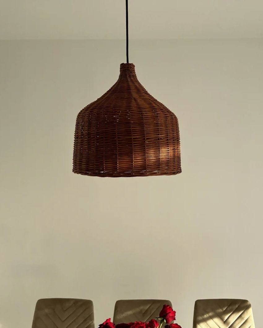 Handmade Rattan Pendant Light | 18 x 18 inches