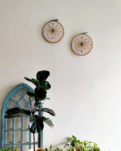 Premium Evil Eye Embroidery Hoop | 8 inches
